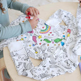 Ensemble Pyjama à Colorier pour Enfants