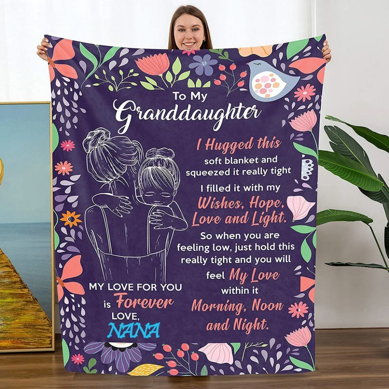 Eternal Love Blanket: A Granddaughter's Keepsake