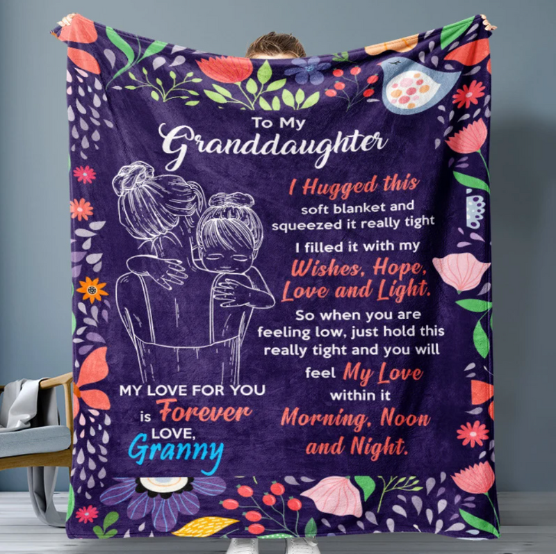 Eternal Love Blanket: A Granddaughter's Keepsake