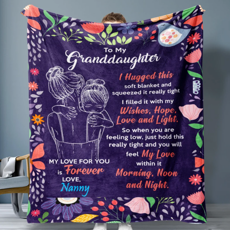 Eternal Love Blanket: A Granddaughter's Keepsake