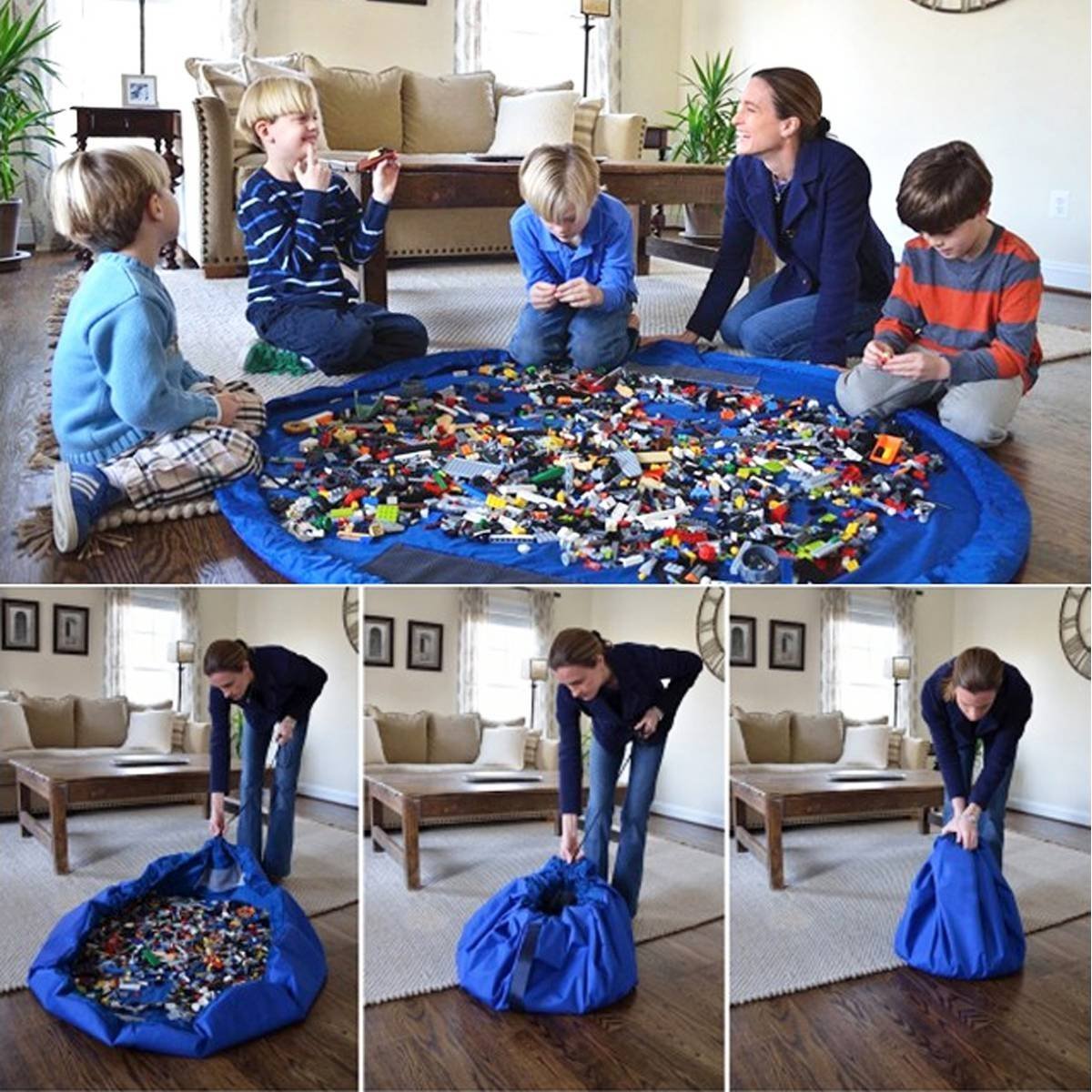 Play Mat Storage Bag